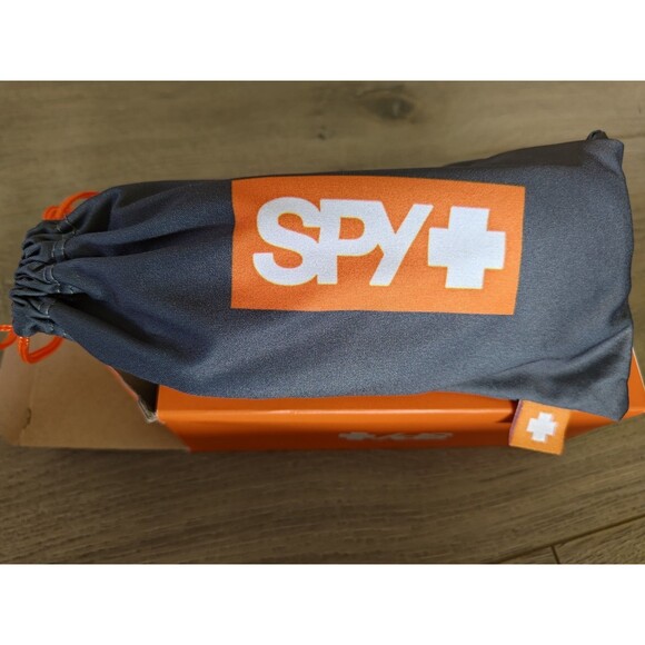 SPY Optic Cyrus Square Sunglasses Matte Black Happy Gray Green Lenses - Picture 7 of 9